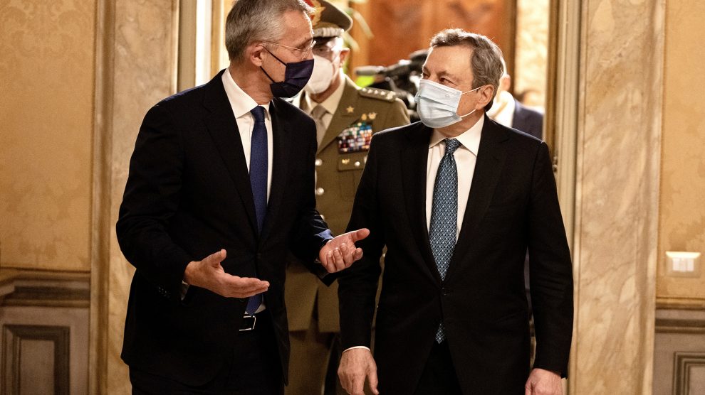 NATO in Rome: the Draghi-Stoltenberg meeting and the industrial front