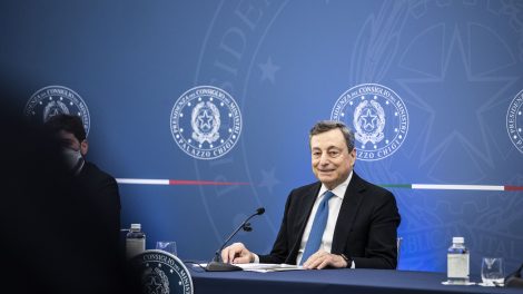 Draghi upholds democratic processes in Libya, wider Med