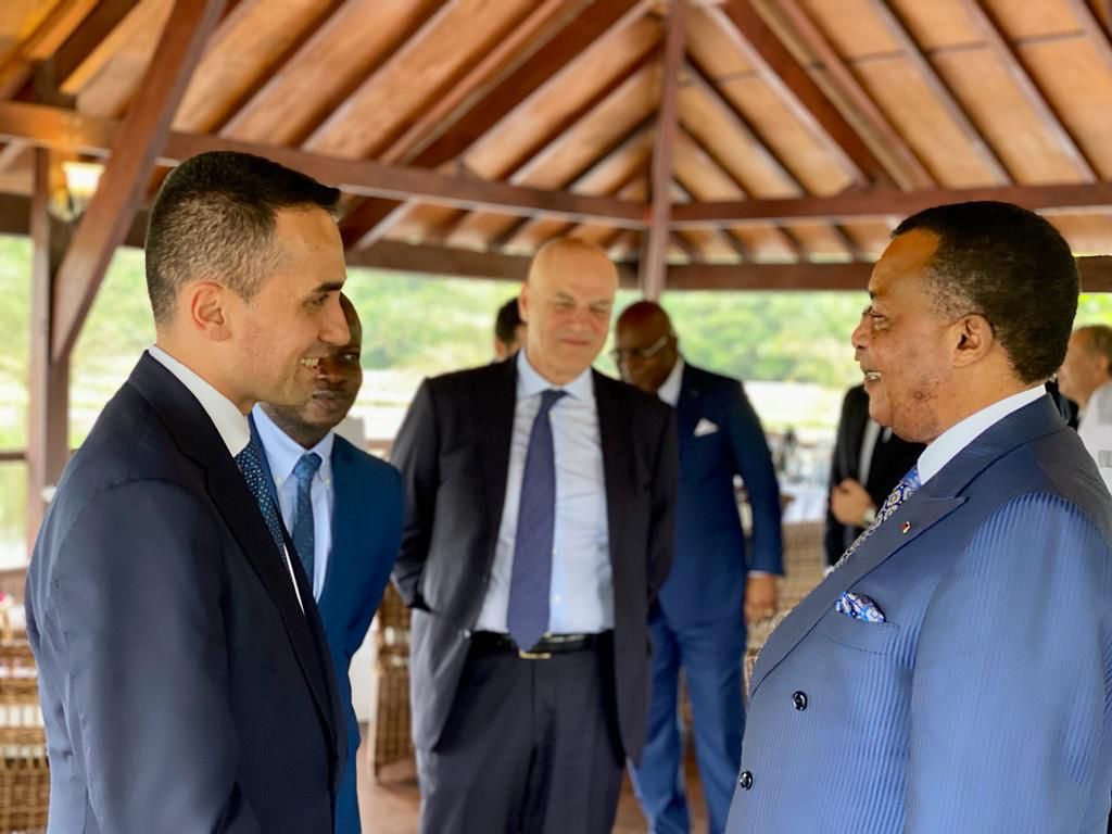 FM Di Maio meets with President of the Republic of Congo, Denis Sassou Nguesso