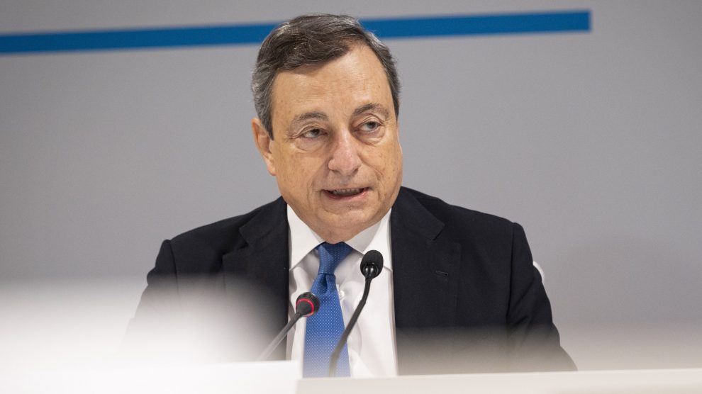 Closing ranks. Draghi calls for increasing defence investment