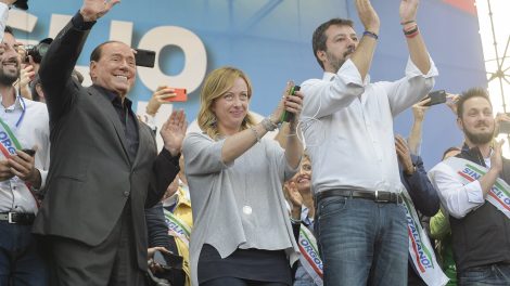 Salvini Meloni Berlusconi