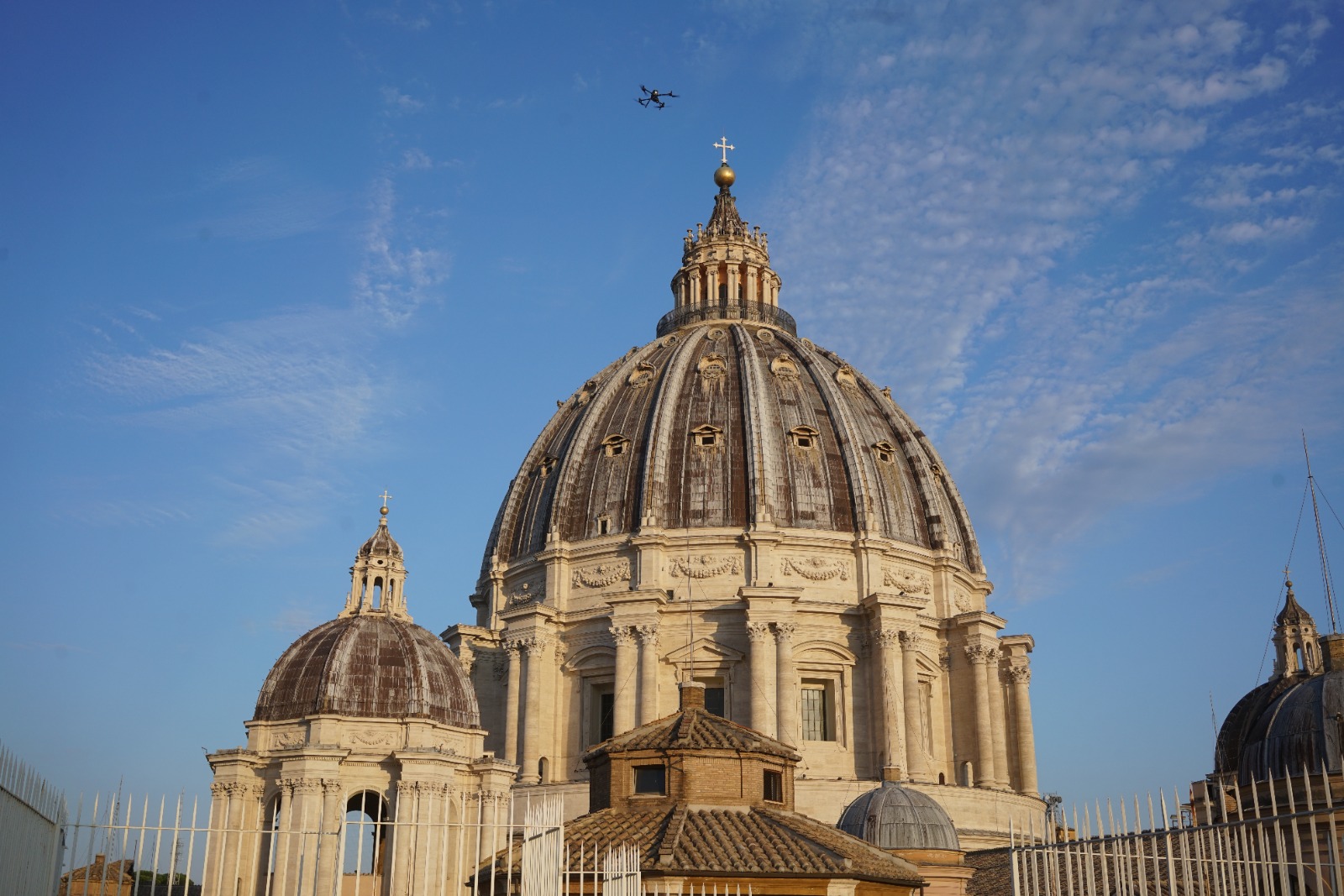 St Peter's Basilica drone