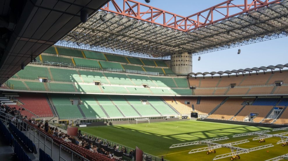 San Siro Football Stadium Milan Italy