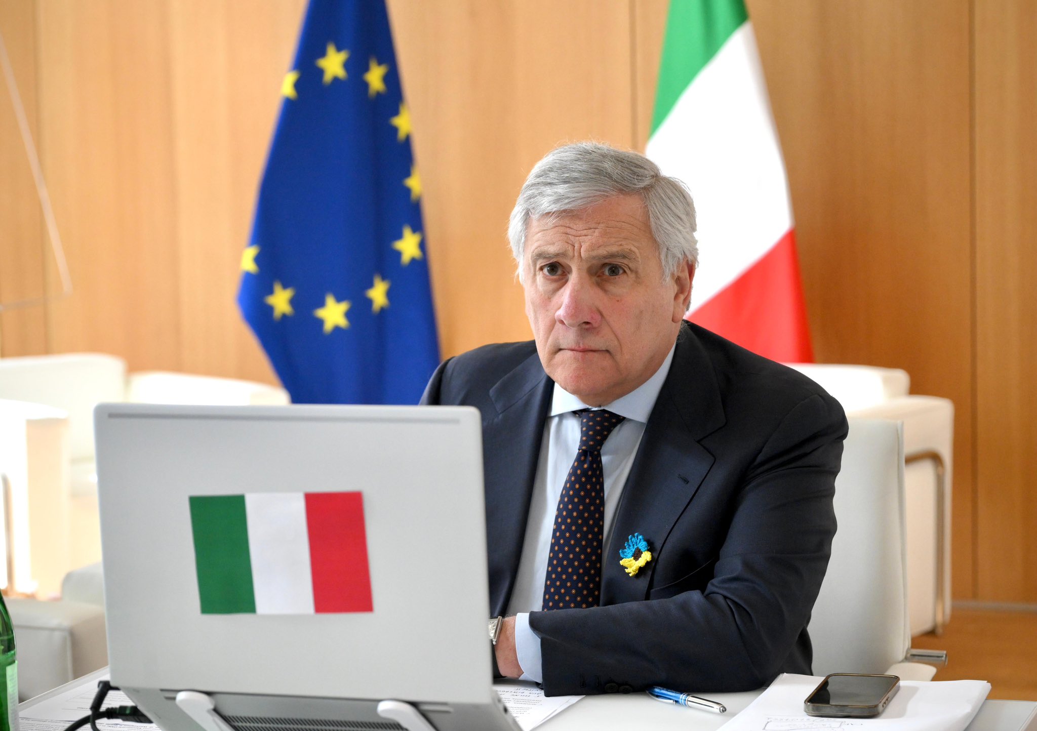 Tajani in Brussels: EU crises and the U.S. trade file