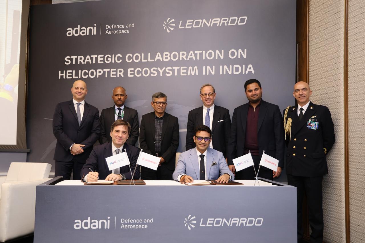 Leonardo–Adani: defence industrial ties anchor India’s push for self-reliance