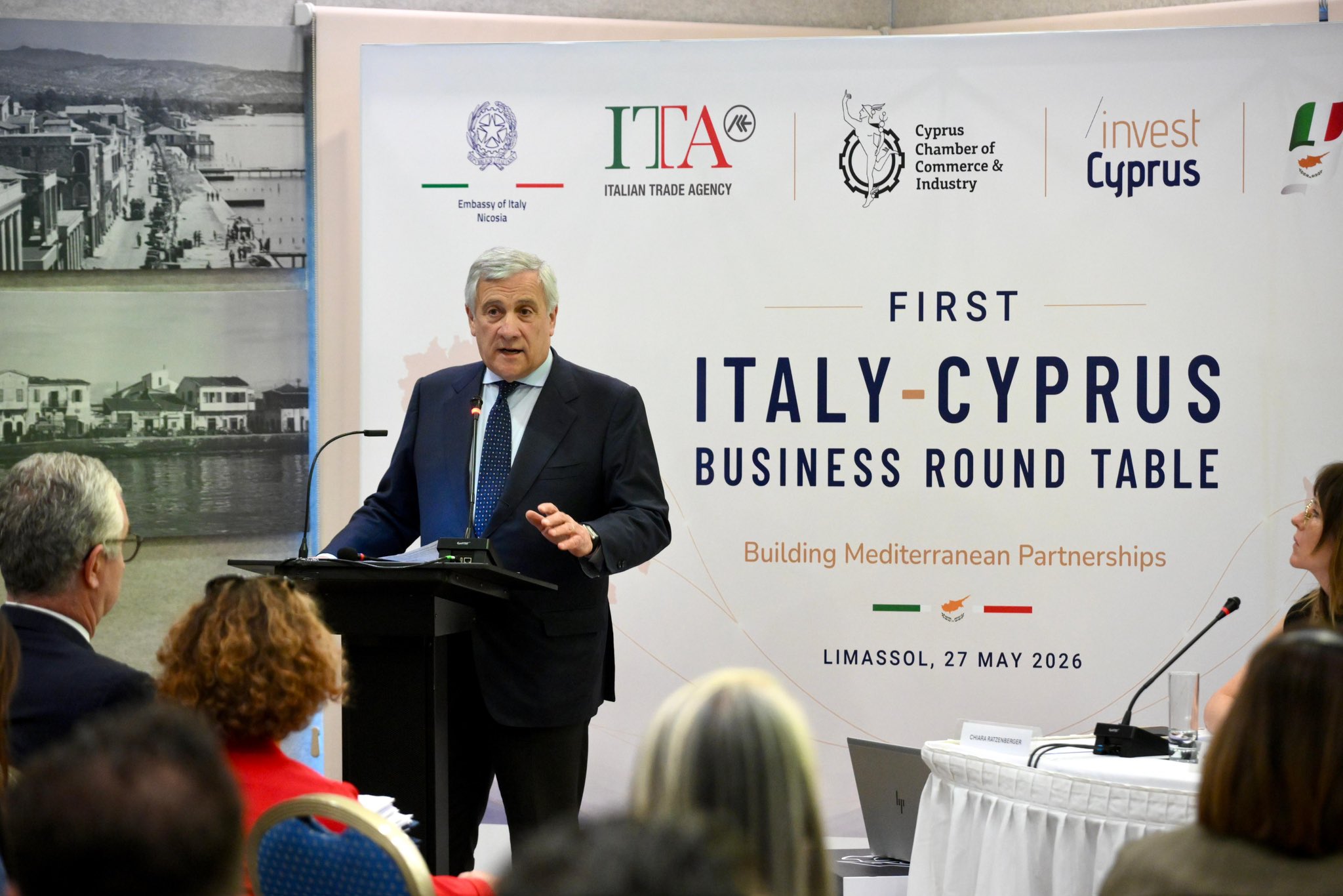 Italy links Cyprus economic push to wider EU security debates