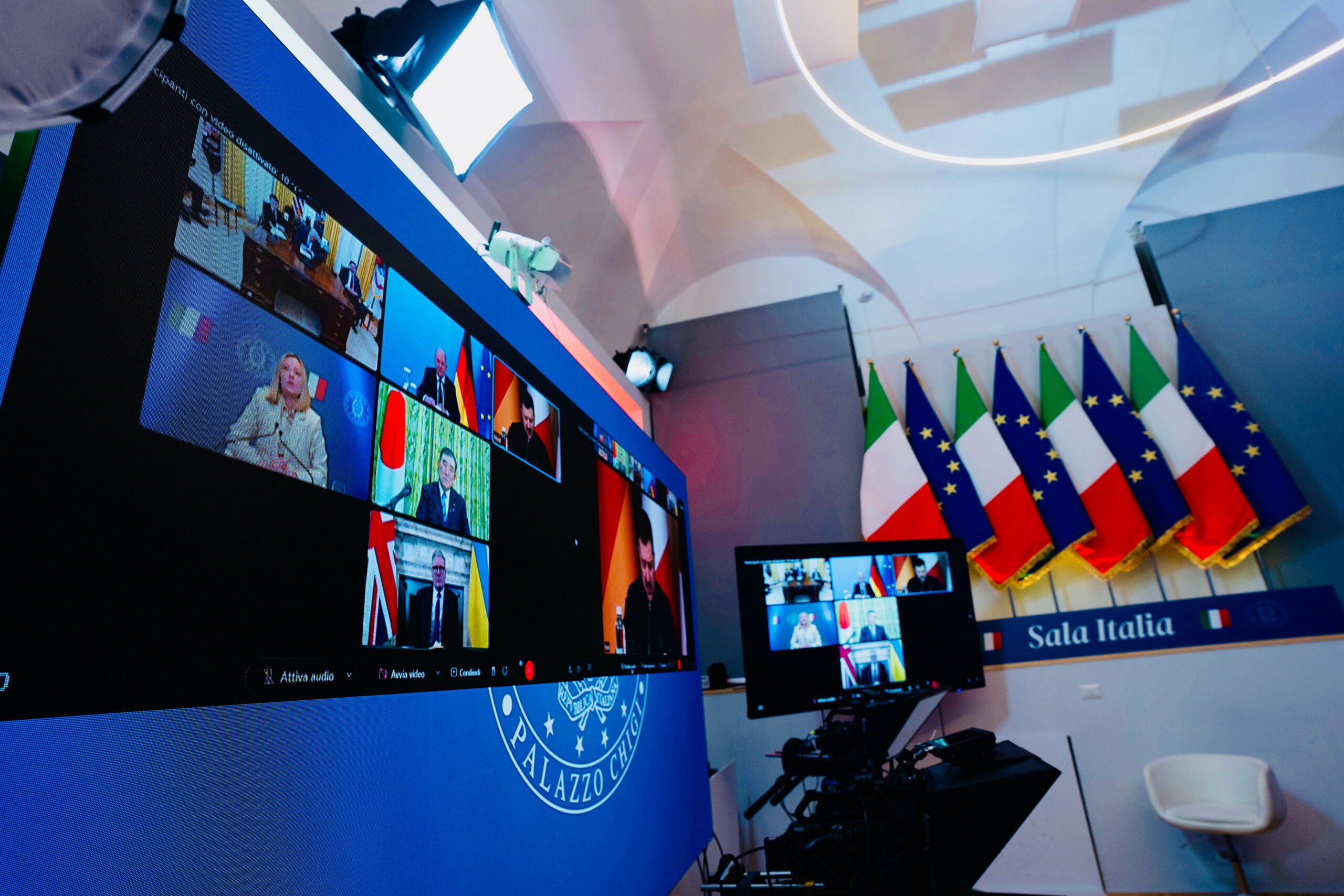 Italy and the U.S. line up three key meetings before the G7