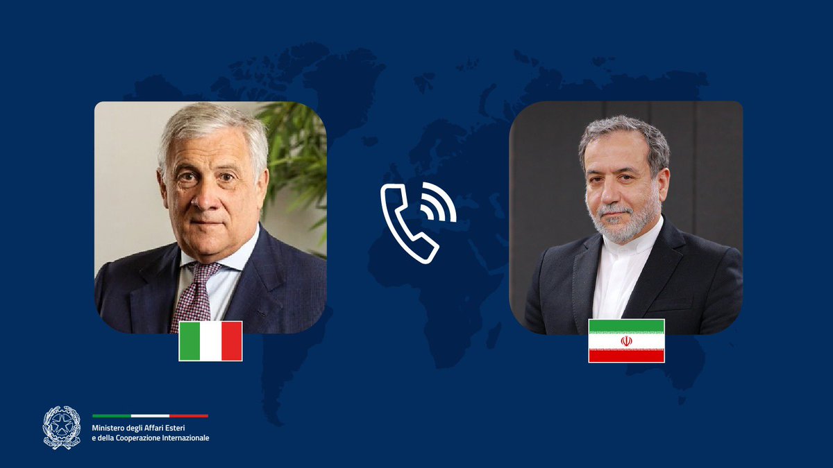 Lebanon and Hormuz: What Tajani and Araghchi discussed